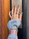 Tamma bracelet - Gold/blue