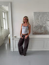 Wren tank top - Grey/blue