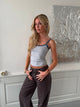 Wren tank top - Grey/blue
