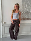 Wren tank top - Grey/blue