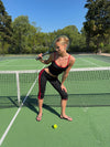 Speedana tank top - Jet black/cherry