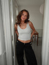 Chiara tank top - Light grey