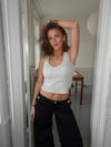 Chiara tank top - Light grey
