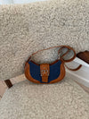 Marseille bag - Blue/brown