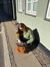 Lyra bag with studs - Caramel