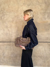 Mura bag in suede leather - Taupe