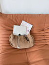 Henry bag with studs - Brown