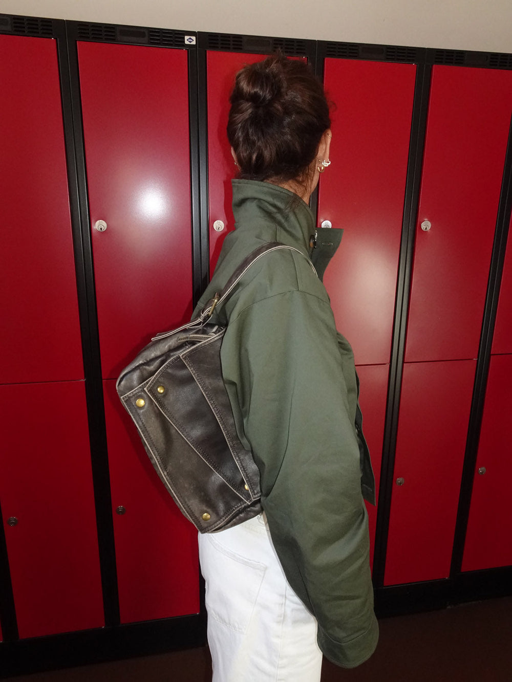 Ilsa bag with nitter - Brown
