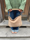 Ibi bag with studs - Beige