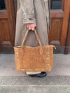 Lyra bag with studs - Caramel