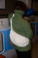 Cia bag with polka dots - White