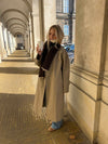 Liroline scarf – Brown/off-white