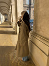 Liroline scarf – Brown/off-white