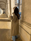 Liroline scarf – Brown/off-white