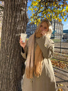 Gale scarf - Light brown