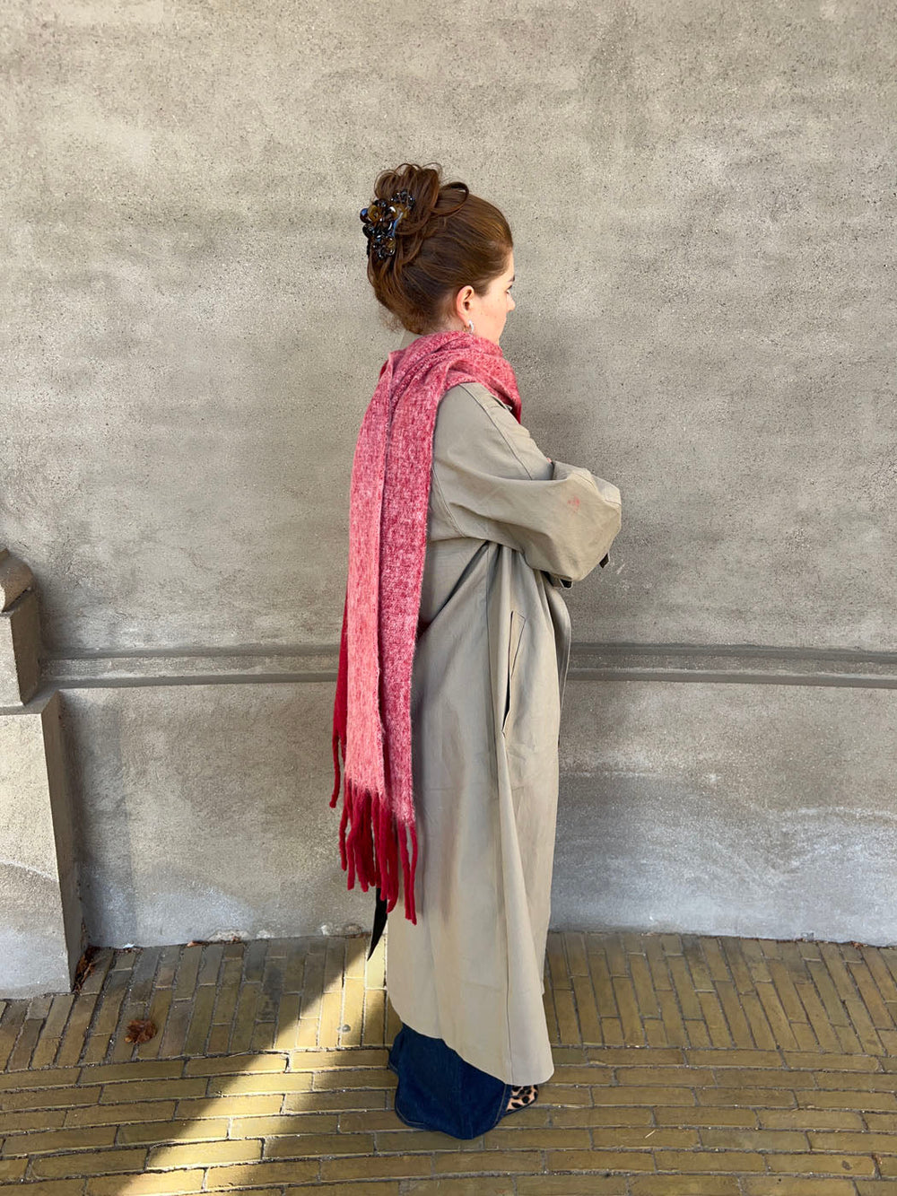Gale scarf - Red