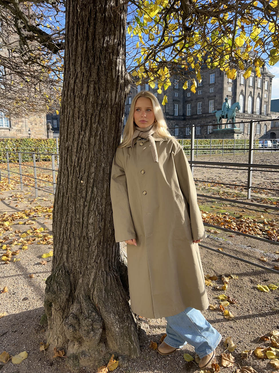 Blakey scarf - Taupe