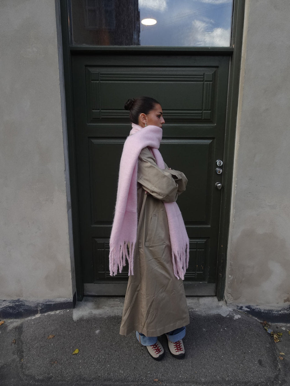 Gale scarf - Light pink