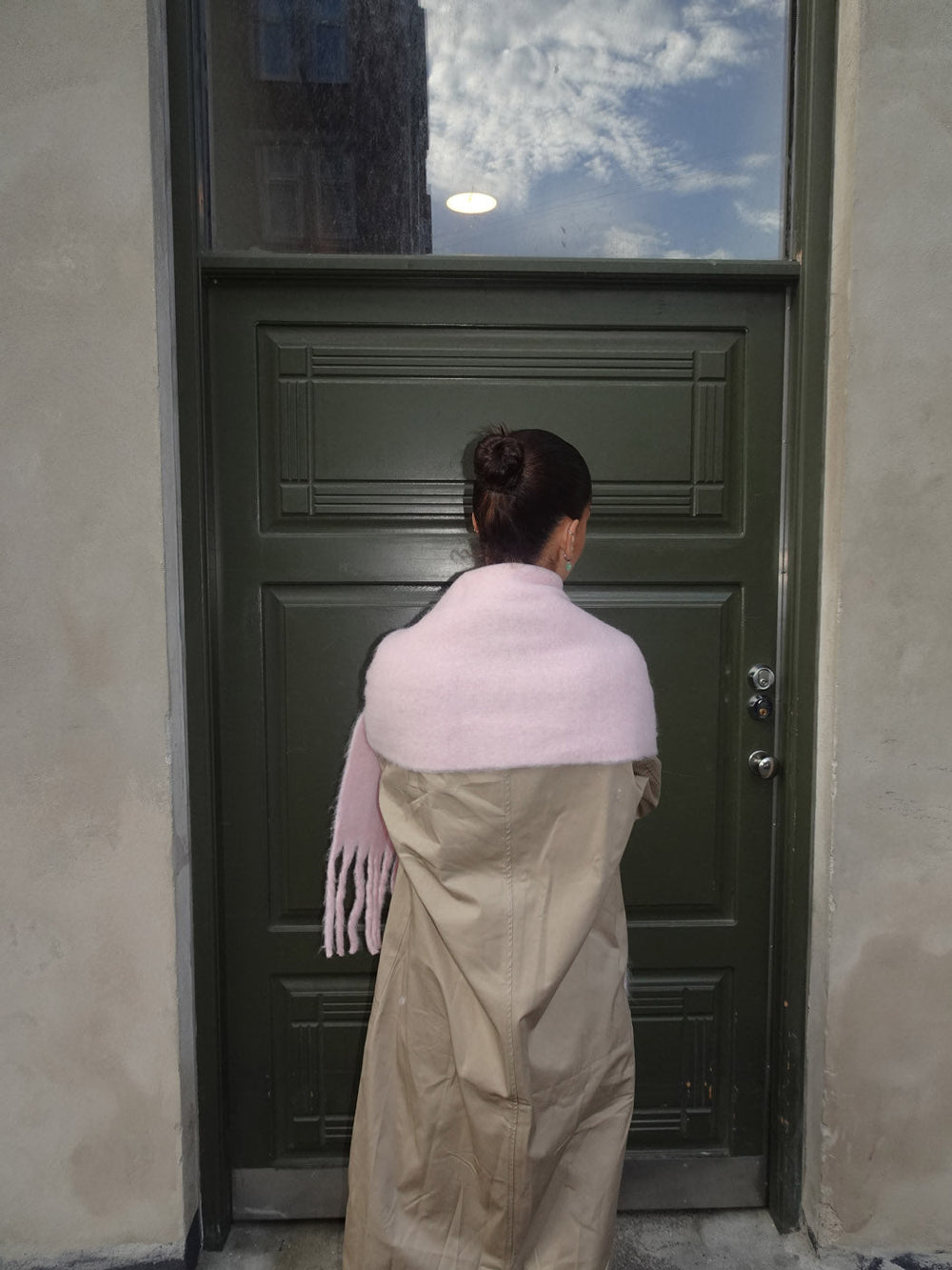 Gale scarf - Light pink