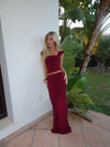 Malia top – Burgundy