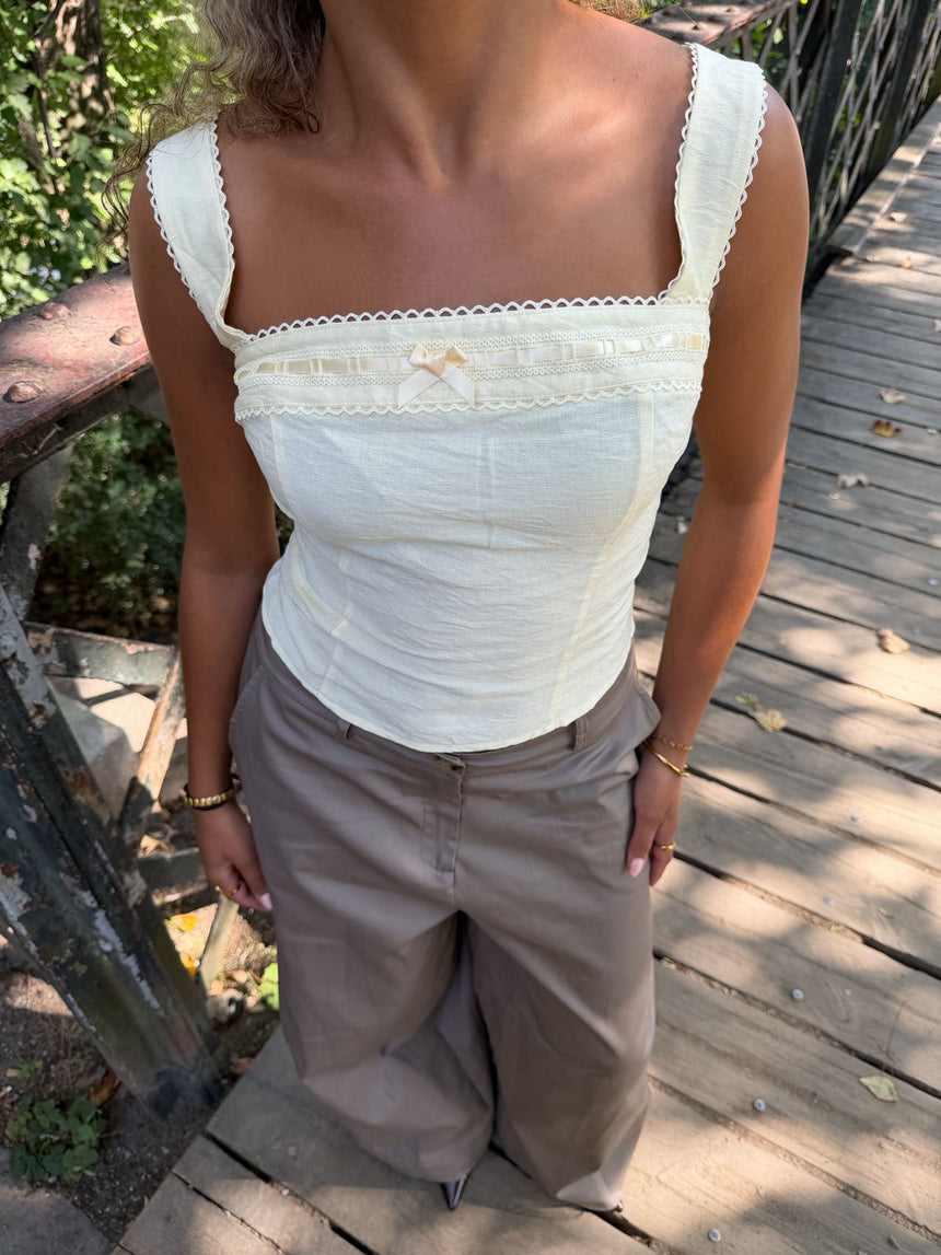 Icana top - Yellow