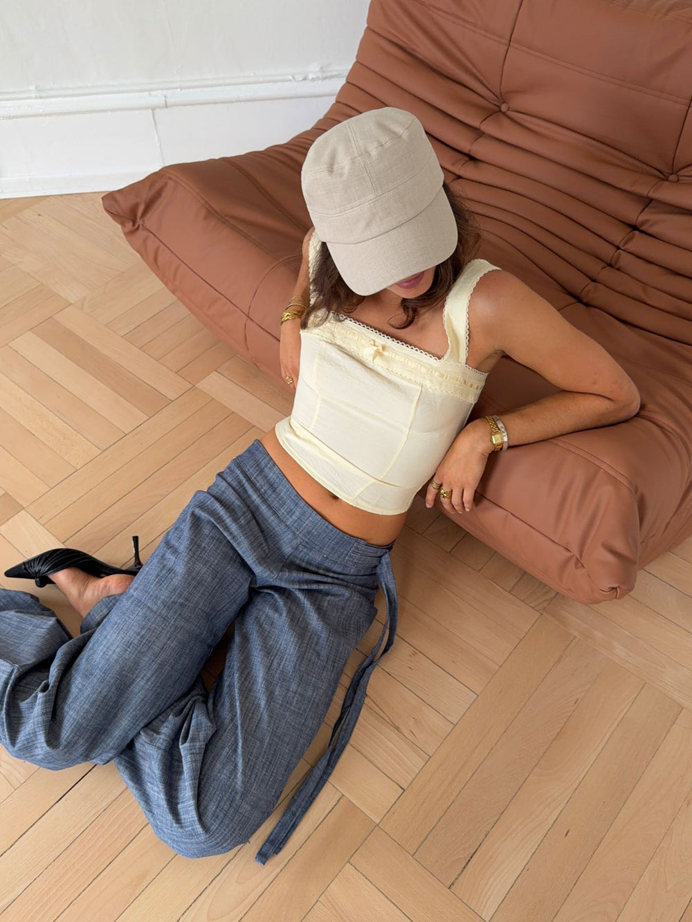 Icana top - Yellow