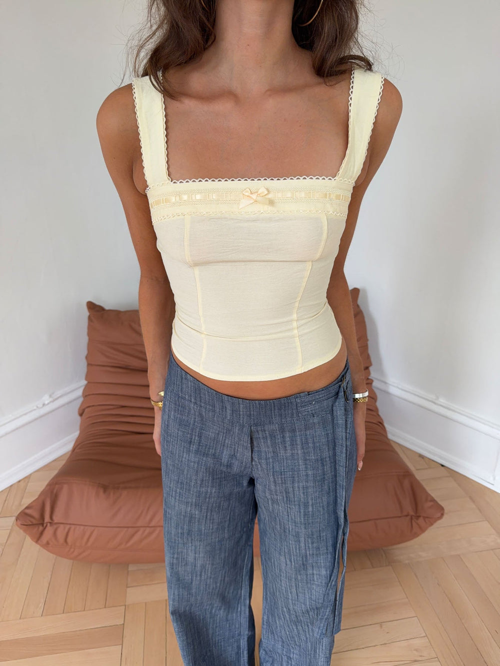 Icana top - Yellow