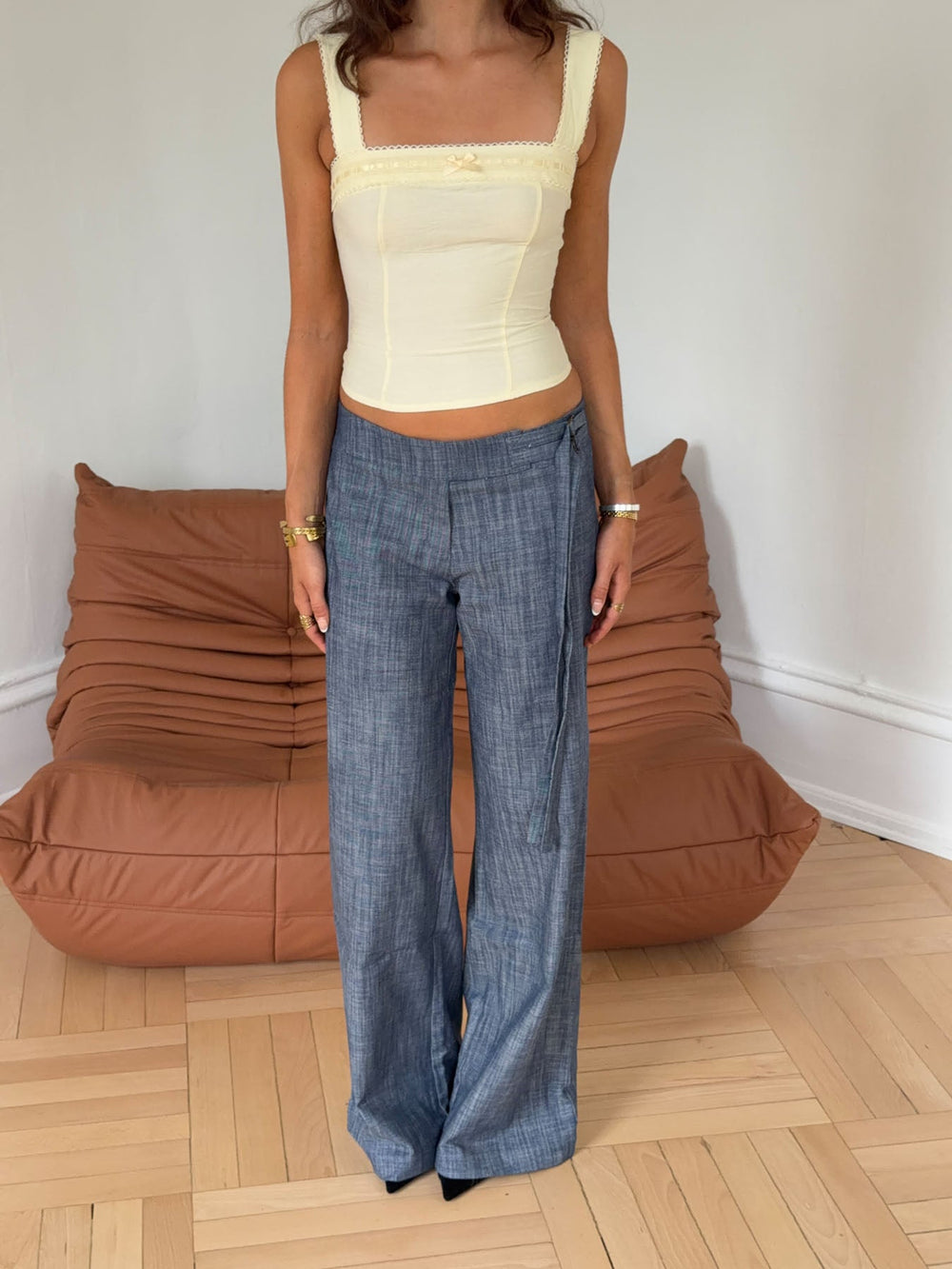 Icana top - Yellow