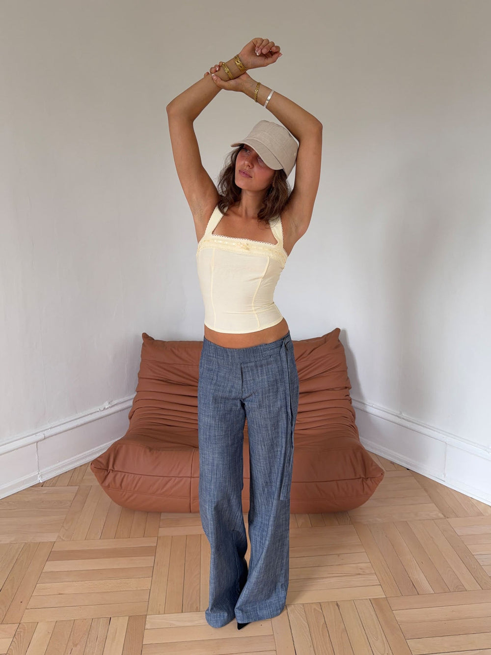 Icana top - Yellow