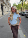 Vivia top - Light blue