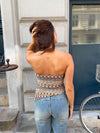 Rowina skirt - Brown/Multicoloured