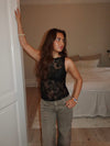 Lorelai top with sequins - Black
