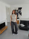 Louise top - Taupe