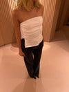 Naia bandeau top - White