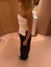 Naia bandeau top - White