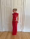 Marisol skirt in lace - Red