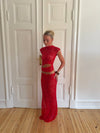 Marisol skirt in lace - Red