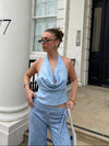 Martine top - Light blue