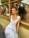 Malin Tomkins top with embroidery - White