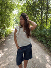 Ulana top with details - Beige