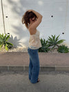 Zuza top with details - Off white