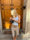 Martine top - Light blue