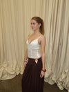 Lelija top with sequins - Beige