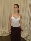 Lelija top with sequins - Beige