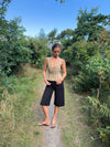 Kamela top with bows - Beige/brown
