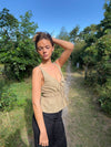 Kamela top with bows - Beige/brown