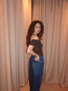 Celora off shoulder top - Brown