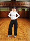 Tiff track pants - Black