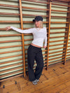 Tiff track pants - Black