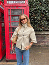 Malin Tomkins 3/4 sleeve jacket - Beige